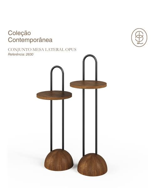 Conjunto 2 Mesas Laterais Opus