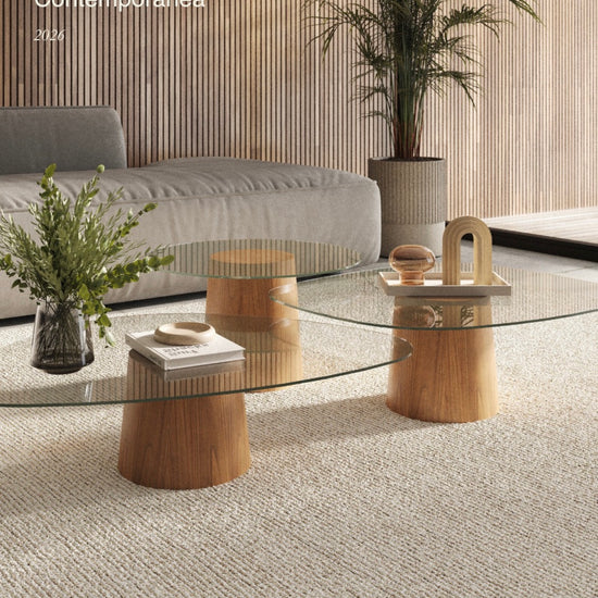 Conjunto 3 Mesas de Centro Vittra