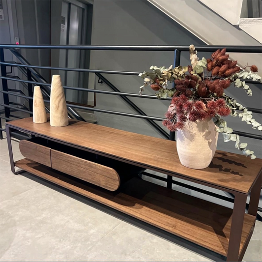 Rack Lucy Contemporâneo Madeira Maciça