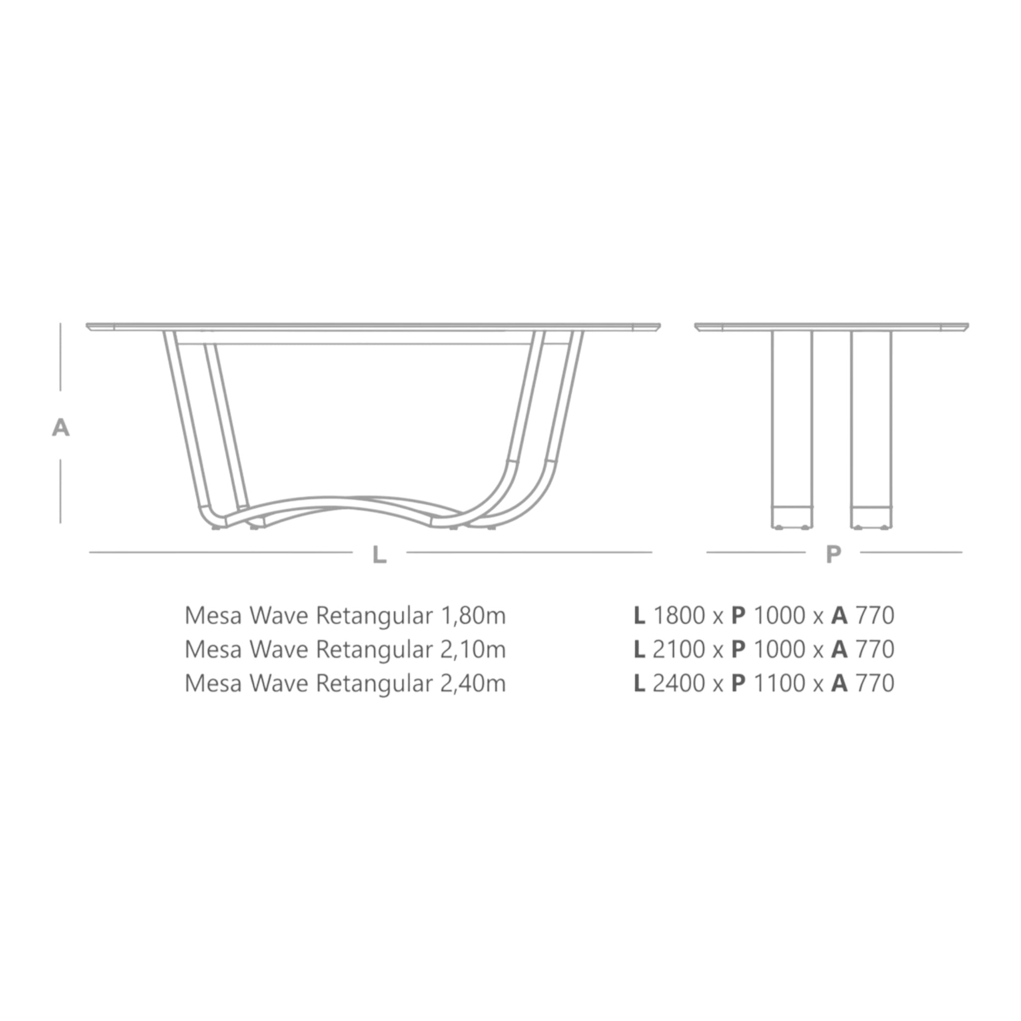 Mesa de Jantar Wave