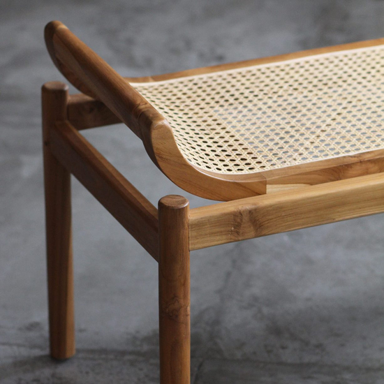 Banco Rattan (AxLxP) 55x137x48cm