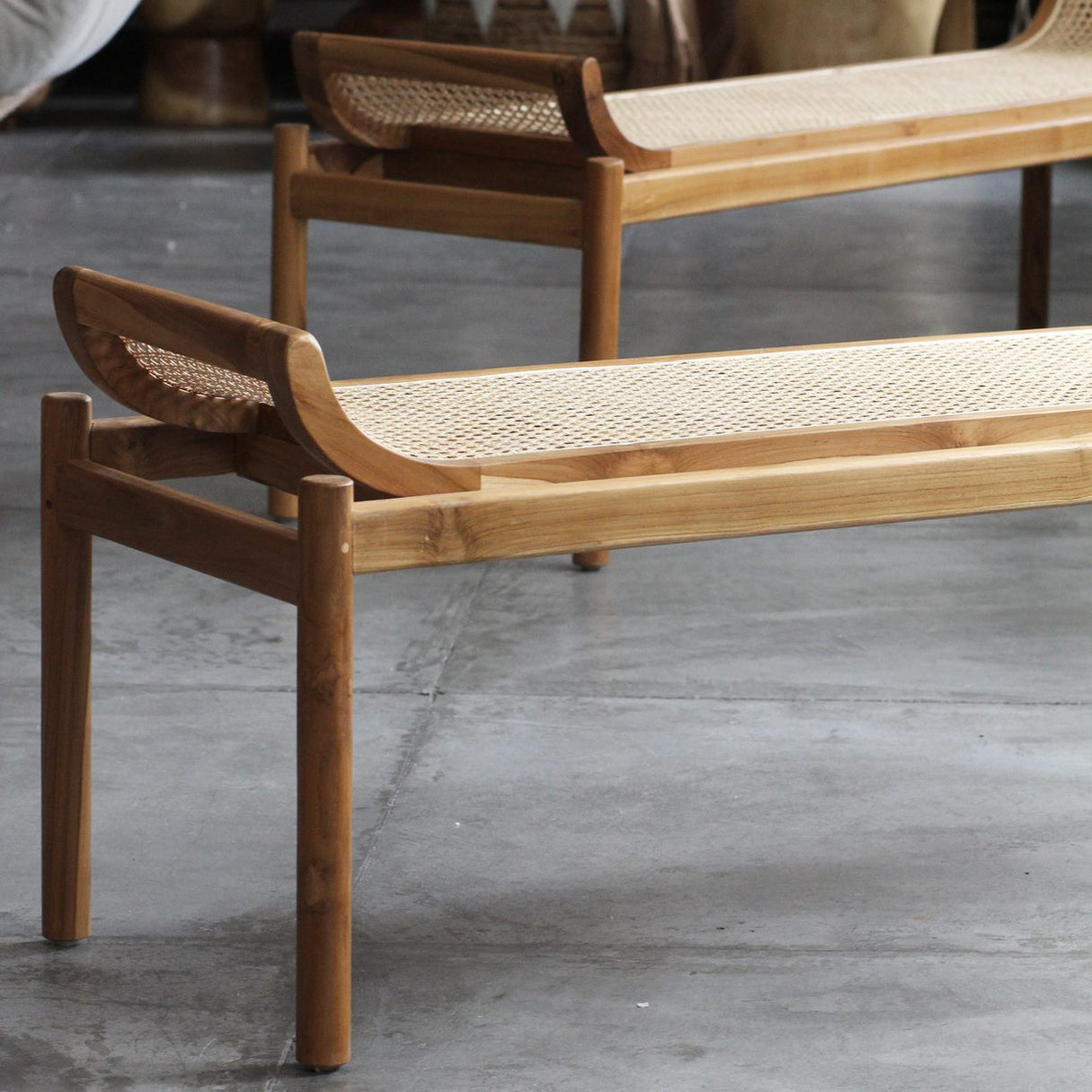 Banco Rattan (AxLxP) 55x137x48cm