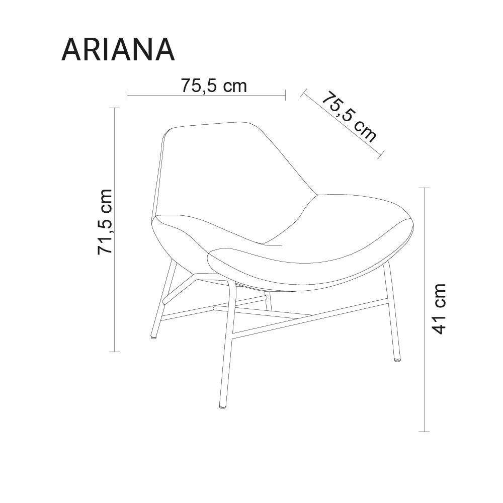 Poltrona Ariana