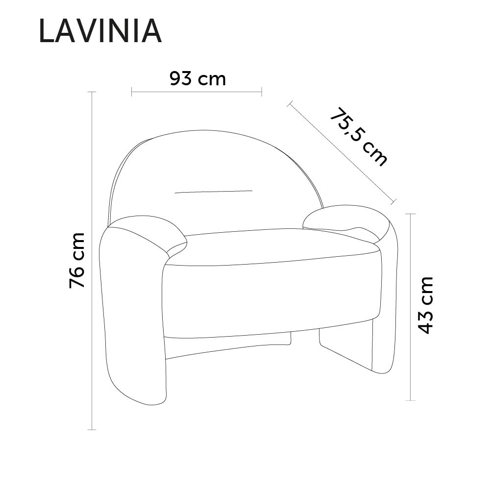 Poltrona Lavinia