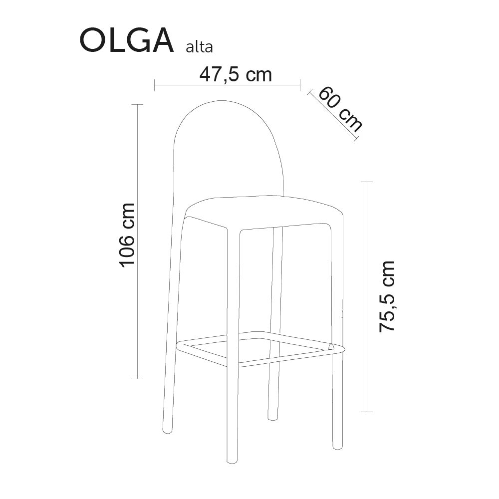 Banqueta Olga