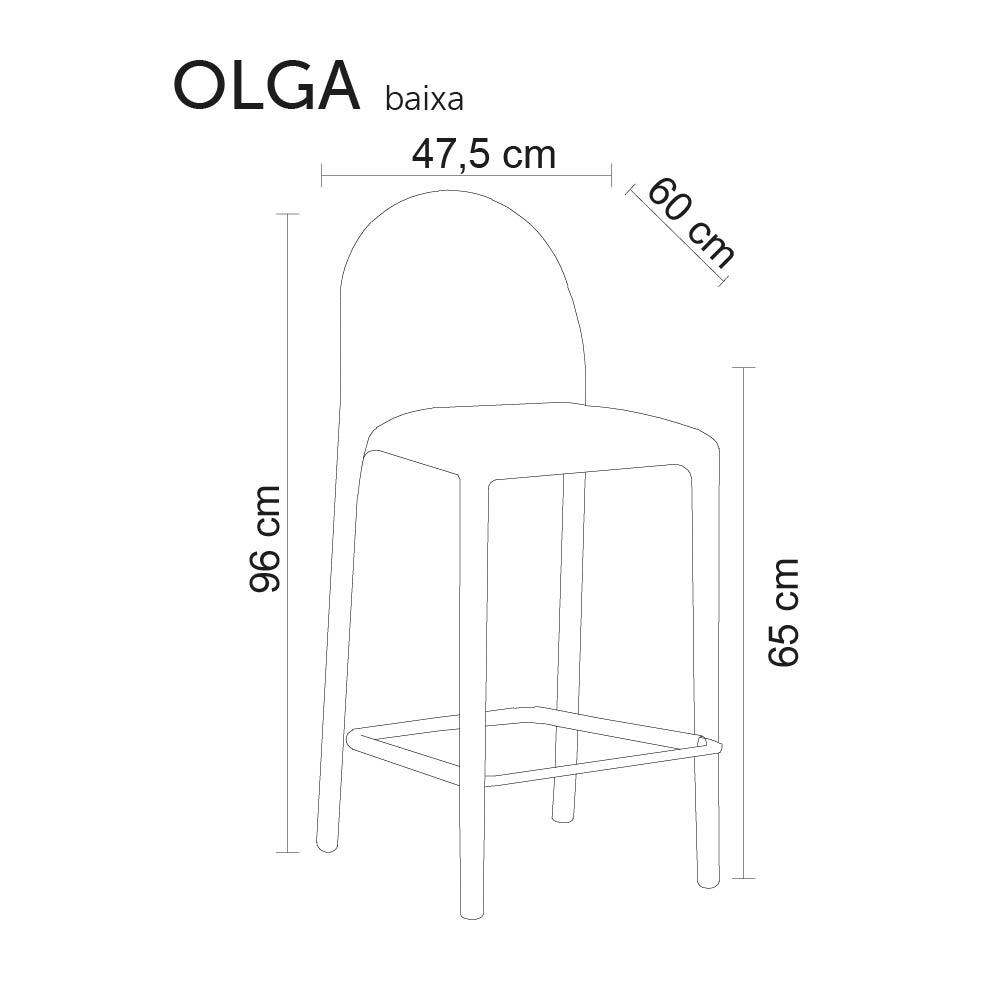 Banqueta Olga