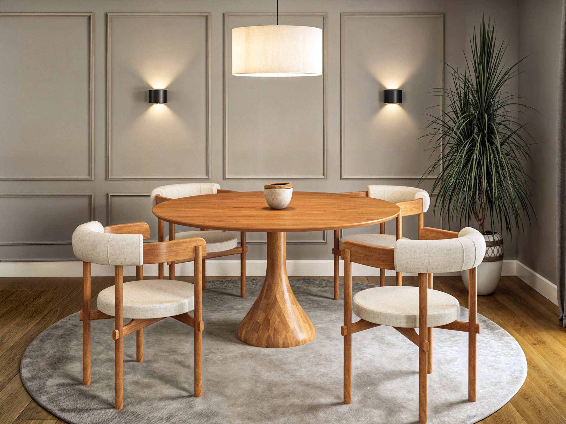 Mesa Dubai Redonda