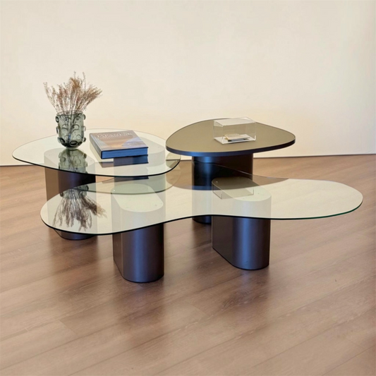 Conjunto 3 Mesas de Centro Emanuele