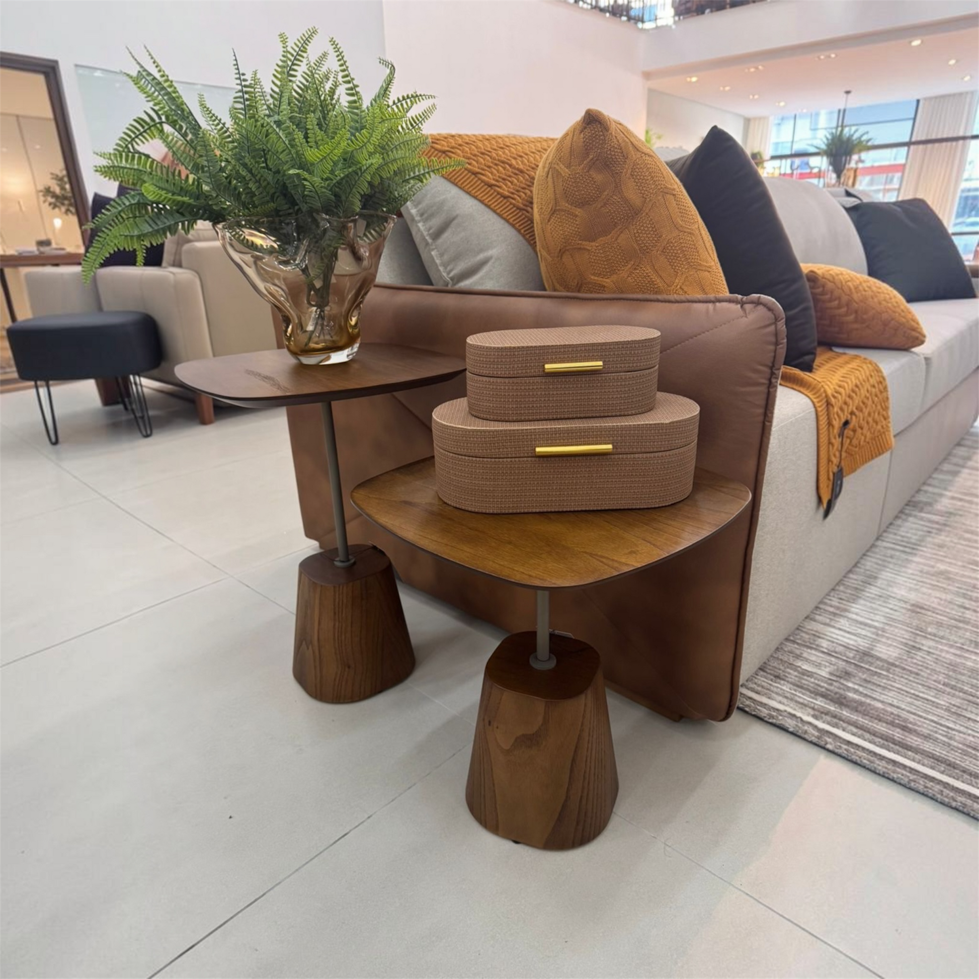 Conjunto 2 Mesas Laterais Linea