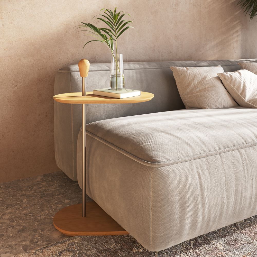 Mesa Lateral - Medidas (AxLxP) 70x30x45cm