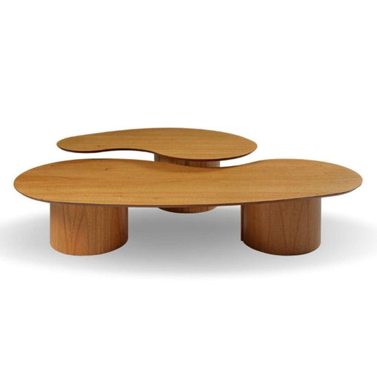 Conjunto de Mesas de Centro Orgânicas - Medidas (AxLxP) 27x135x60 - 32x90x60cm
