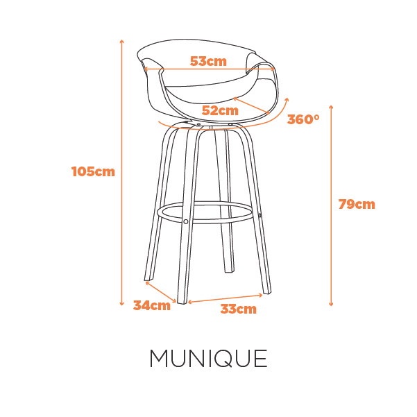 Banqueta Munique